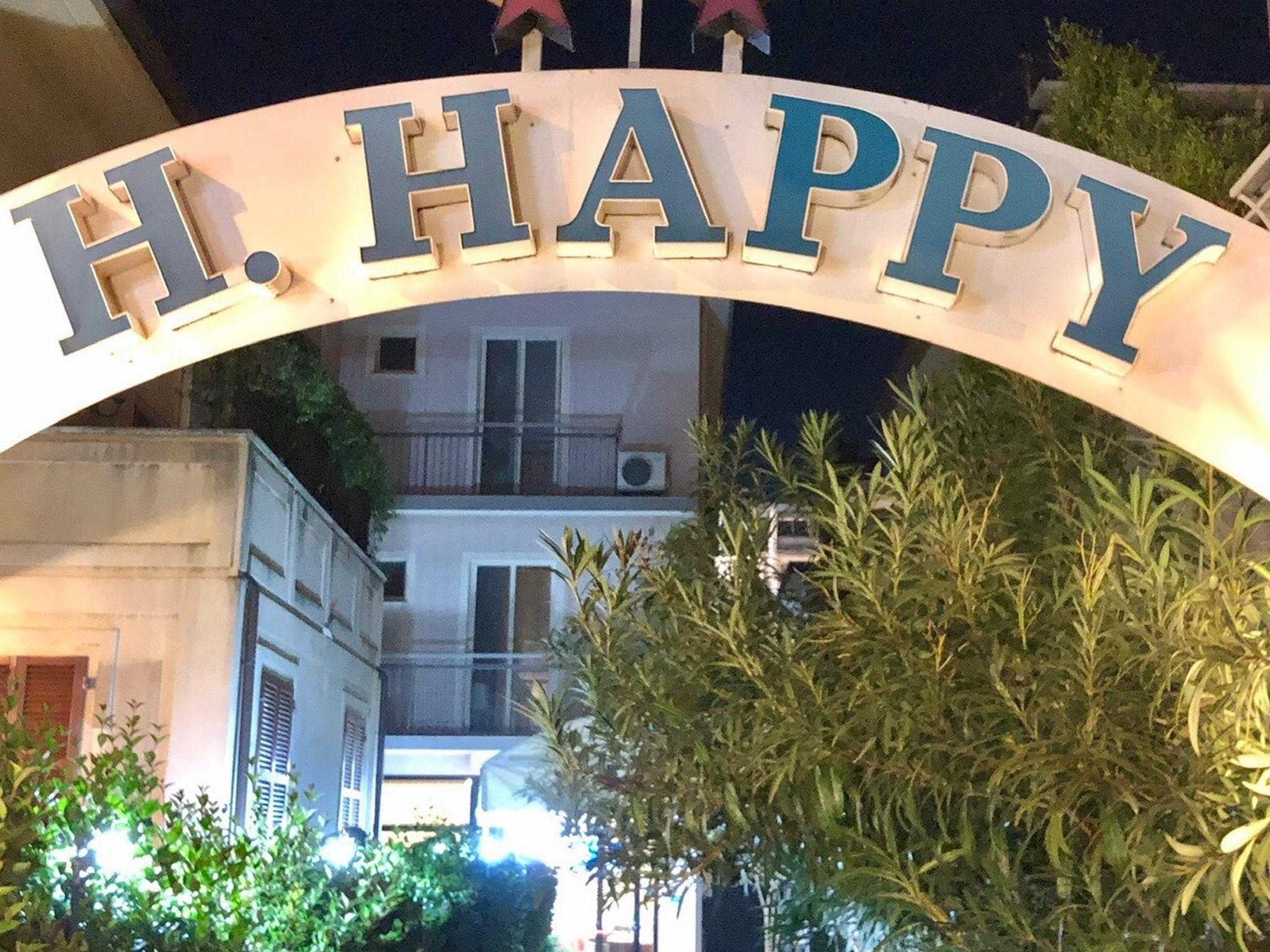 Hotel New Happy Rimini Dış mekan fotoğraf