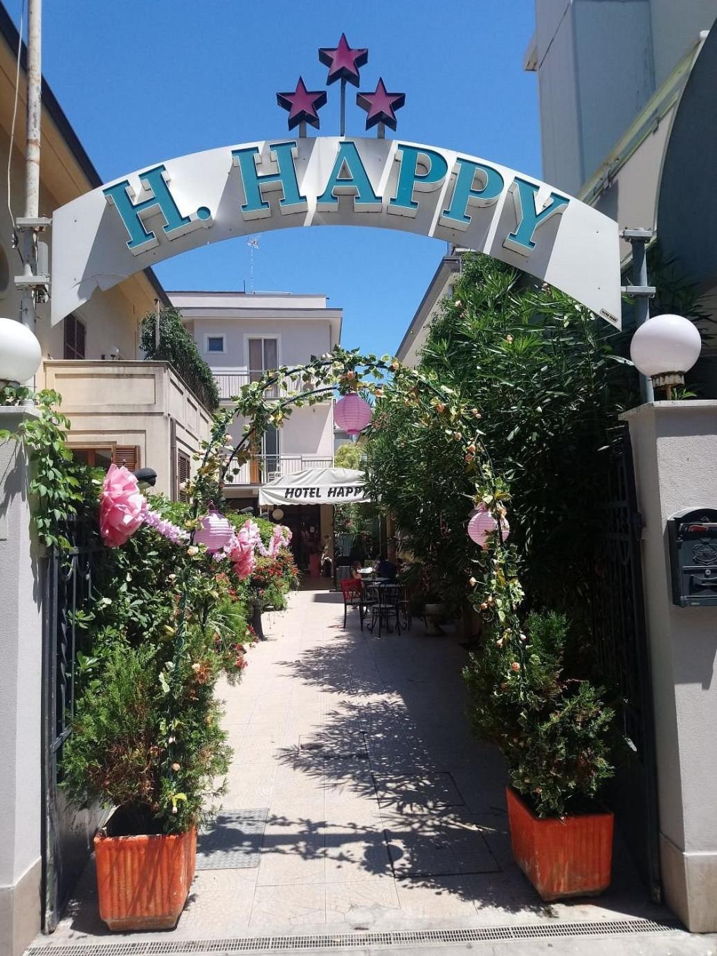 Hotel New Happy Rimini Dış mekan fotoğraf